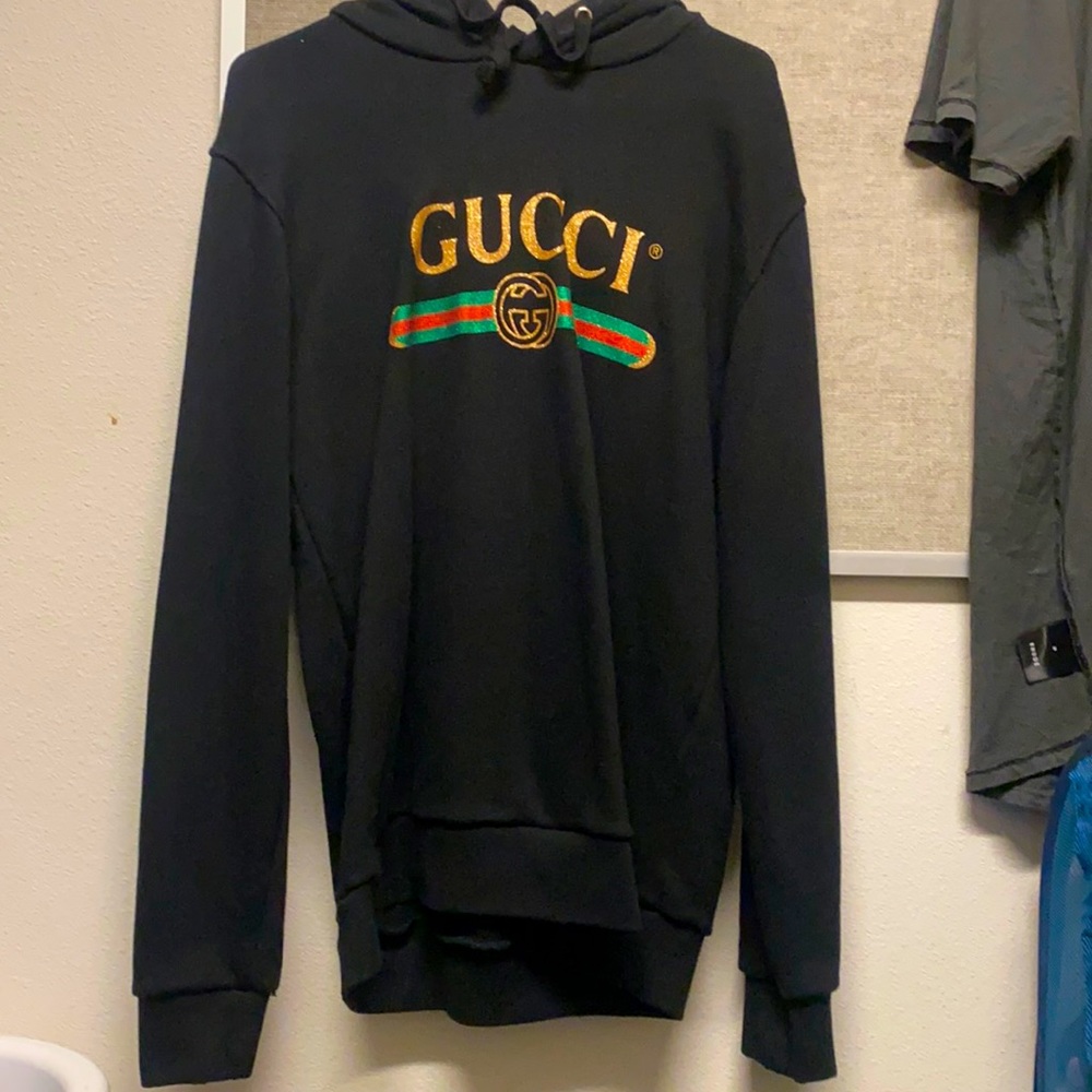 Gucci wolf hoodie